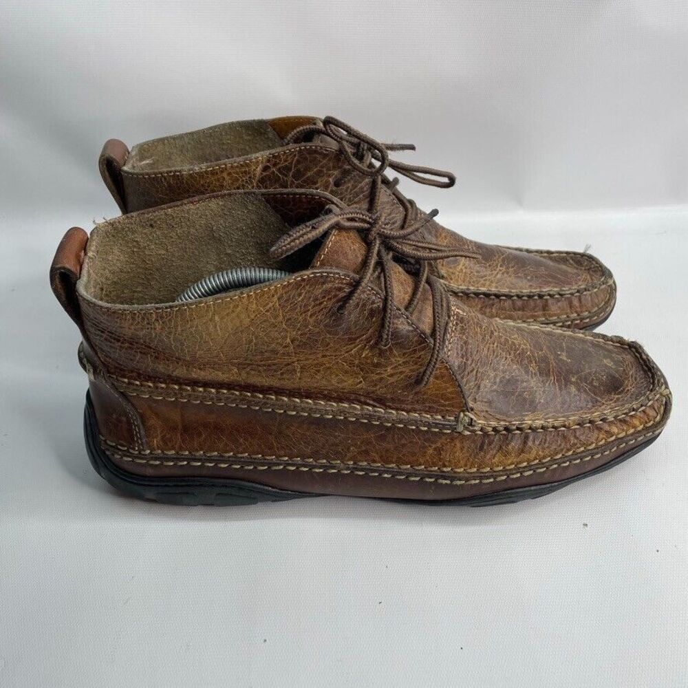 LL Bean Chukka Boot Signature Moc Ankle Lace Up Sz 10 (READ)